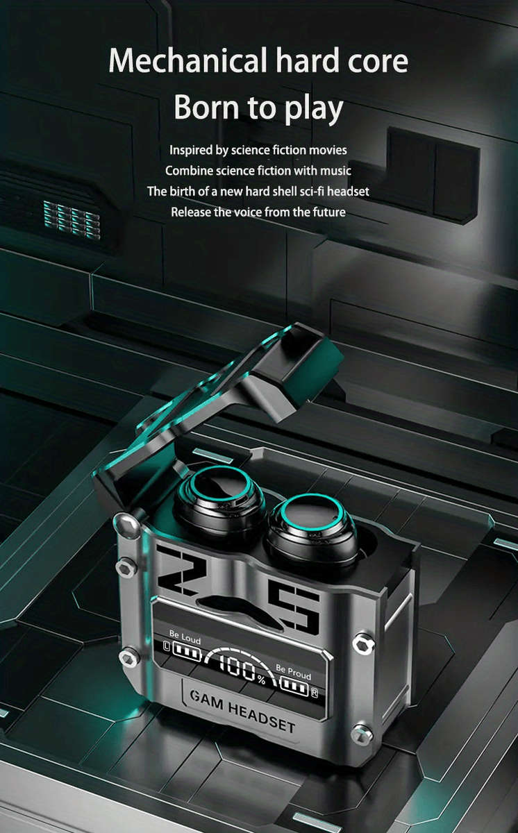 Rechargeable Wireless Earbuds Headphones Headset