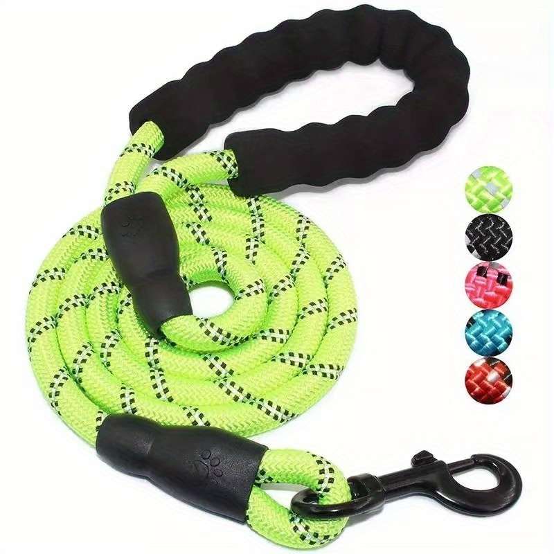 Dog Leash Color Green Size 1.5 Meters