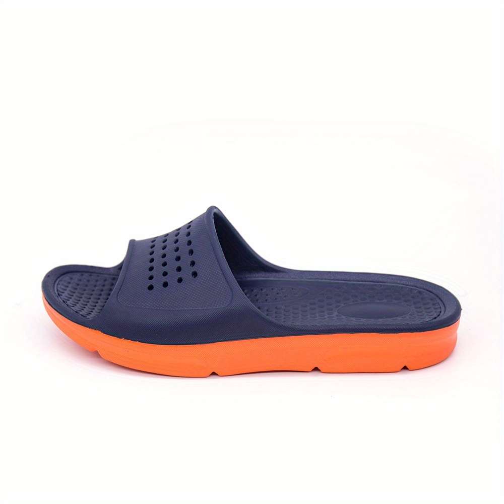 Men Slippers Summer Style Blue Size Uk 12