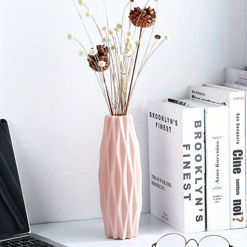 Premium Nordic Style Plastic Vase Lightweight Long Lasting Quality Ideal