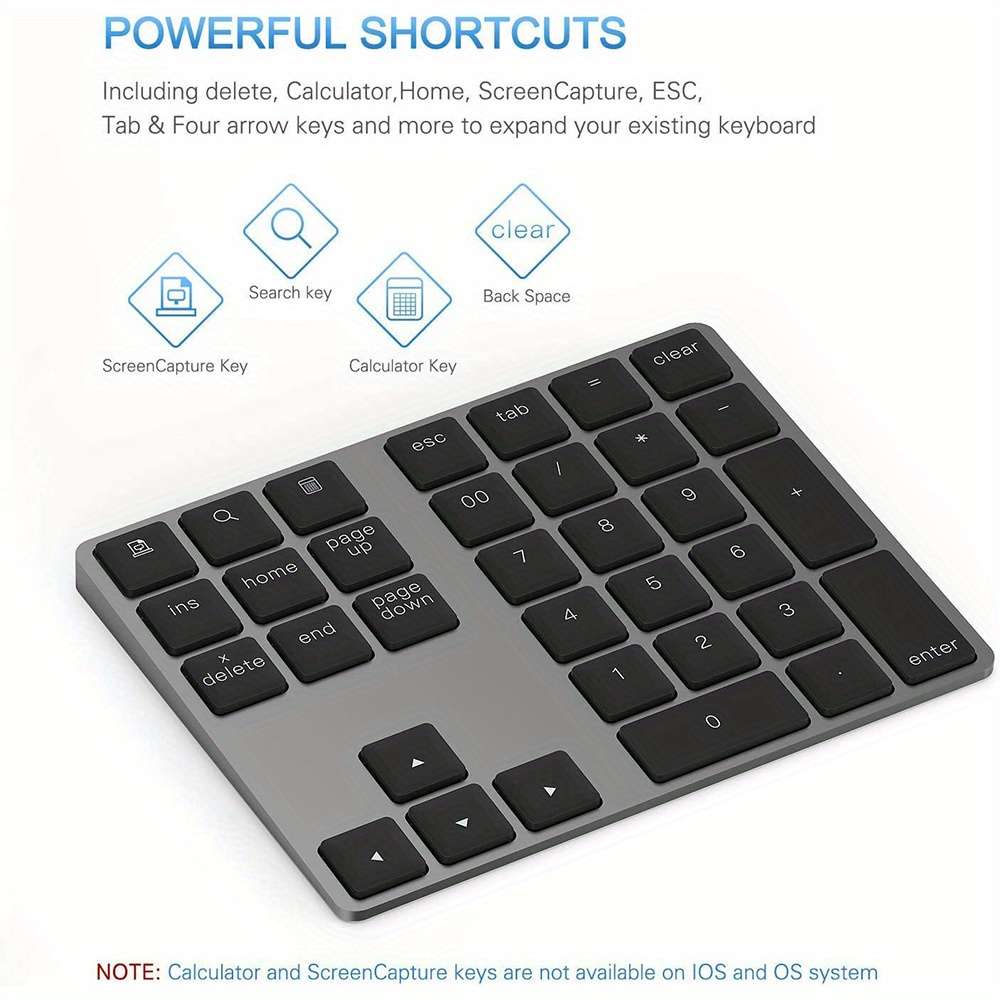 AOARA Rechargeable Wireless Keyboard
