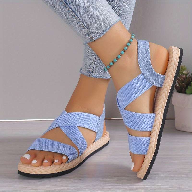 Sandals Color Sky Blue Sizeuk 3.5