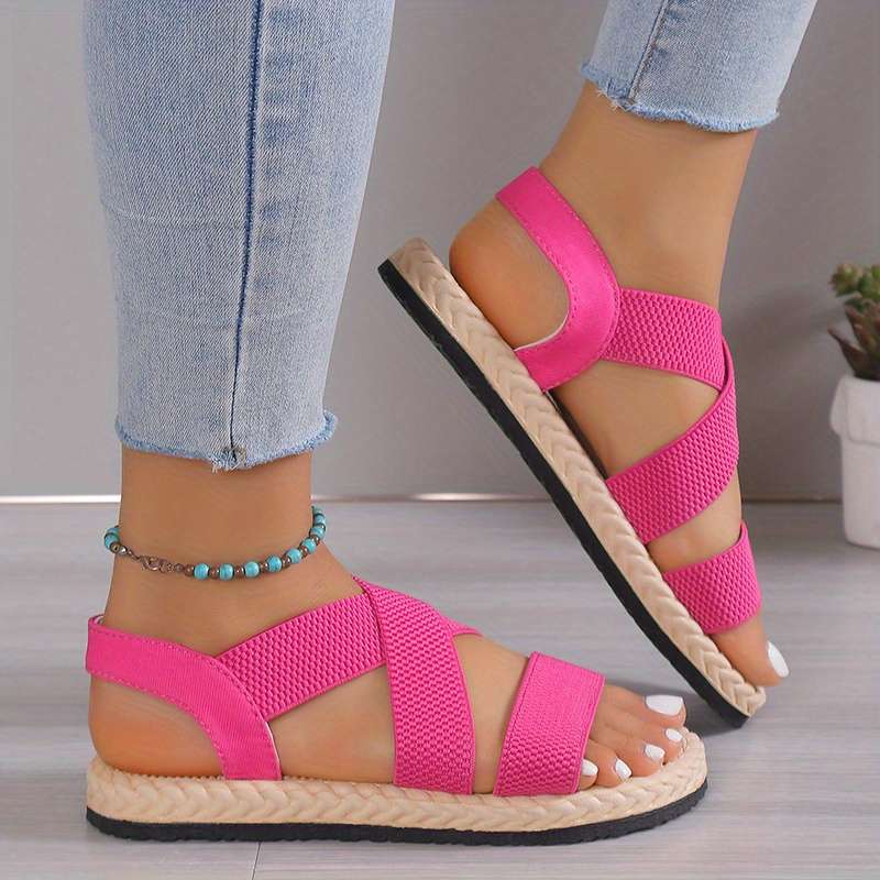 Sandals Color Rose Red Sizeuk 4