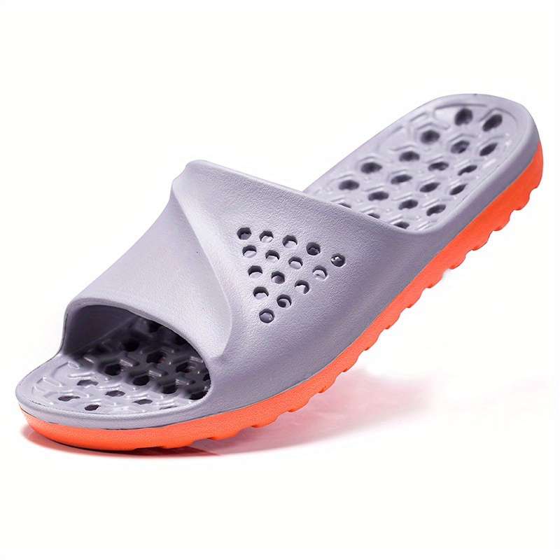 Men Slippers Summer Style Grey Size Uk 9.5 To 10