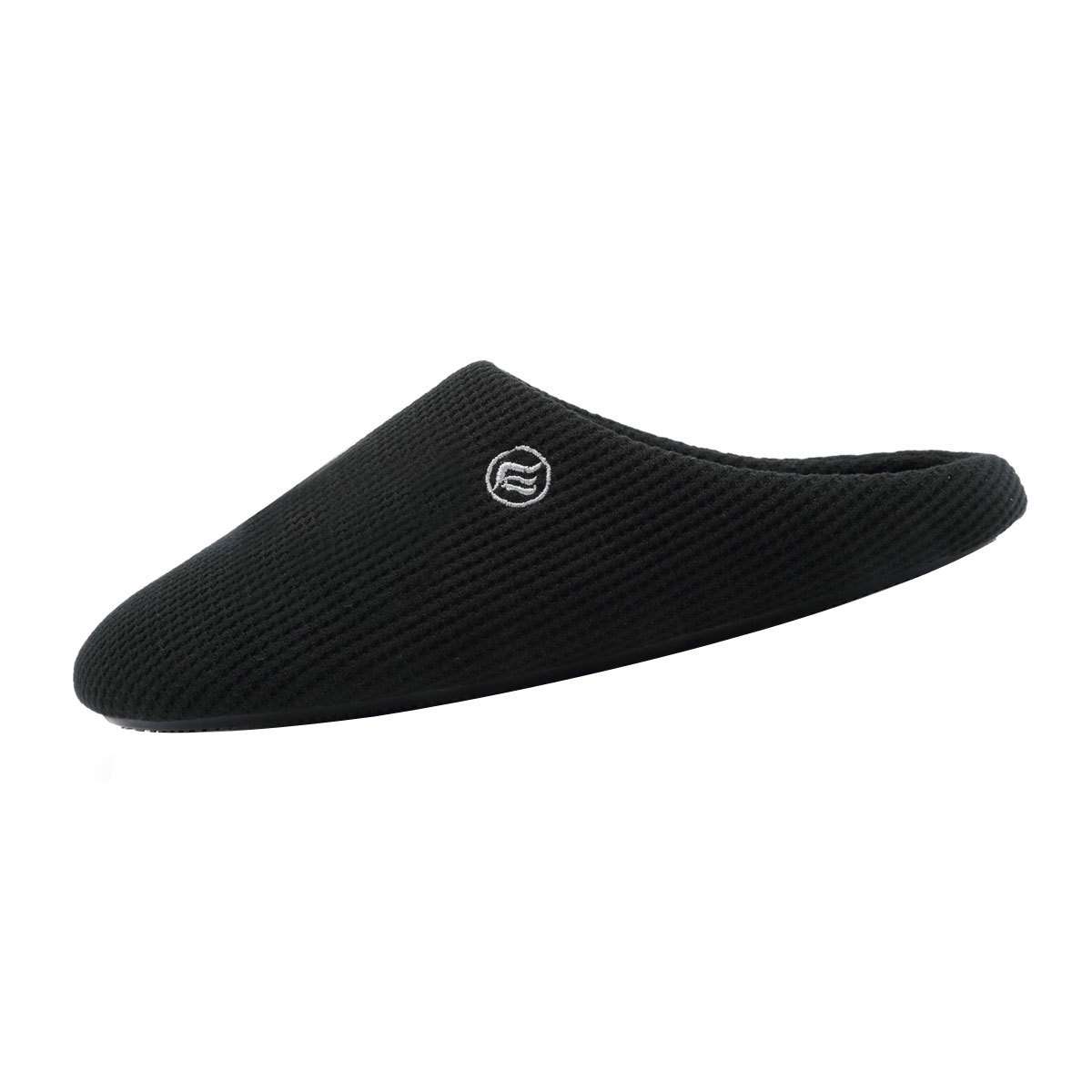 Cotton Slippers Color Black Sizeuk 5.5-6