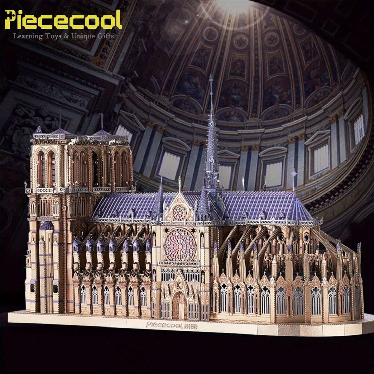 Building Toy Architectural Model Toy Set Style Notre Dame De Paris