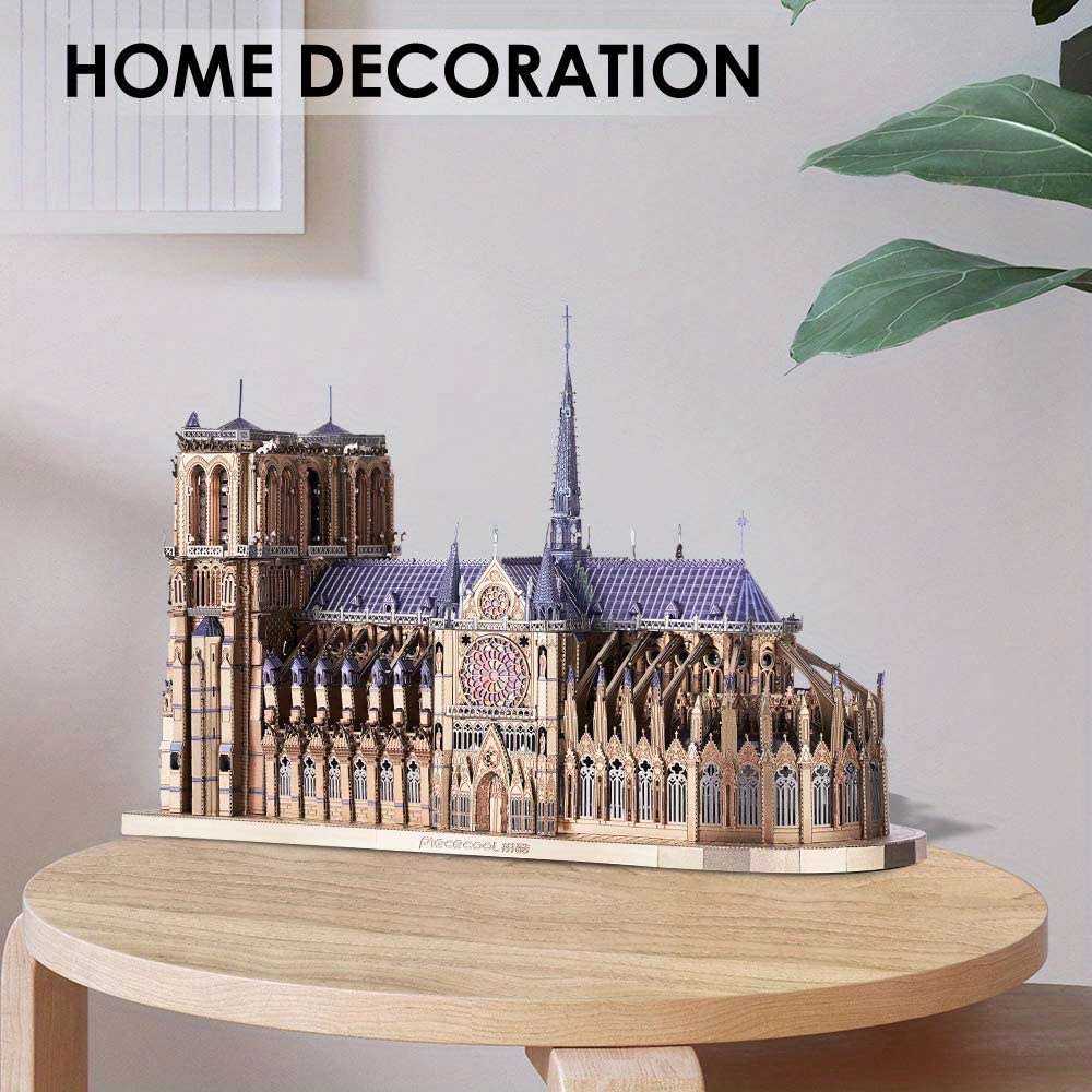 Building Toy Architectural Model Toy Set Style Notre Dame De Paris