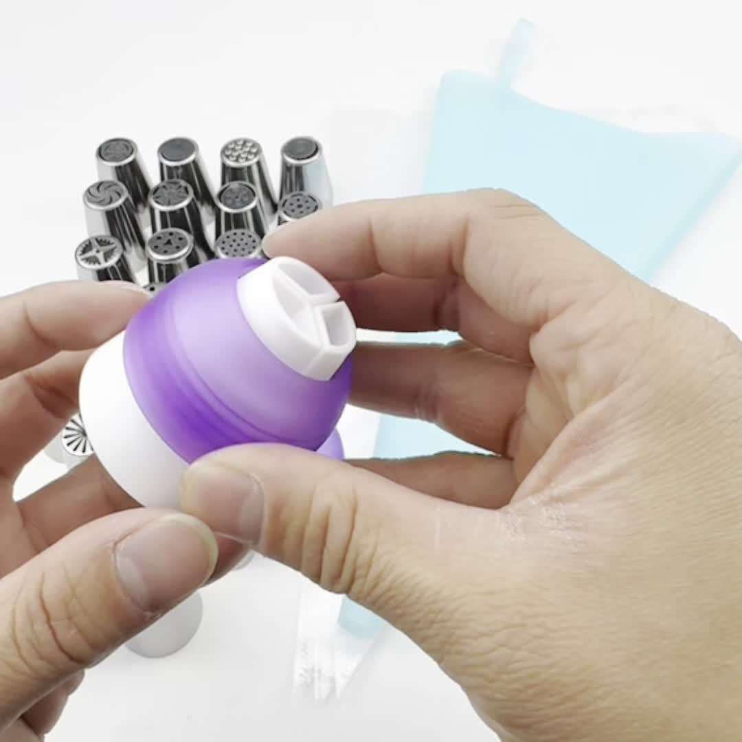 Piping Nozzle Quantity 12 Russian Piping Tips