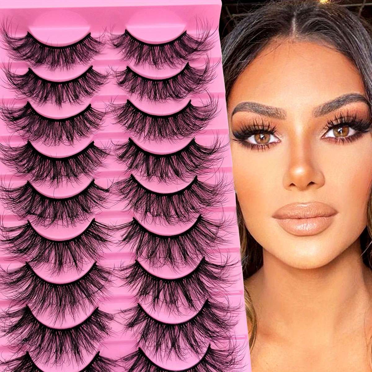 3 Pairs Fluffy Lash Extensions Quantity 10pcs