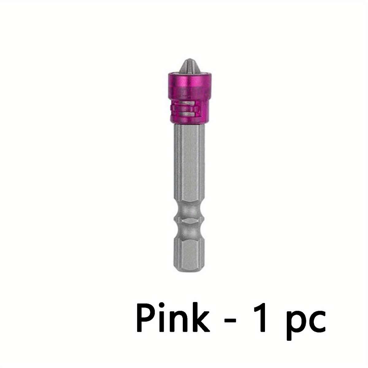 Screwdriver Bit Tool Set Color Pink Quantity