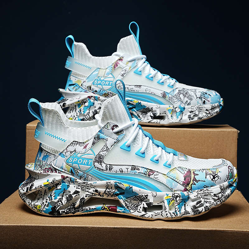 Sneakers Color White Blue Sizeuk 10
