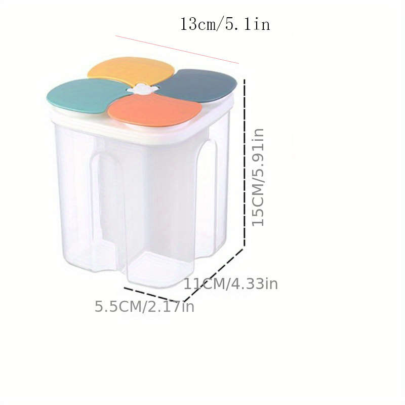 Antibacterial Box Lightcolored Lid Tubadarkcolored Lid Tuba * 3
