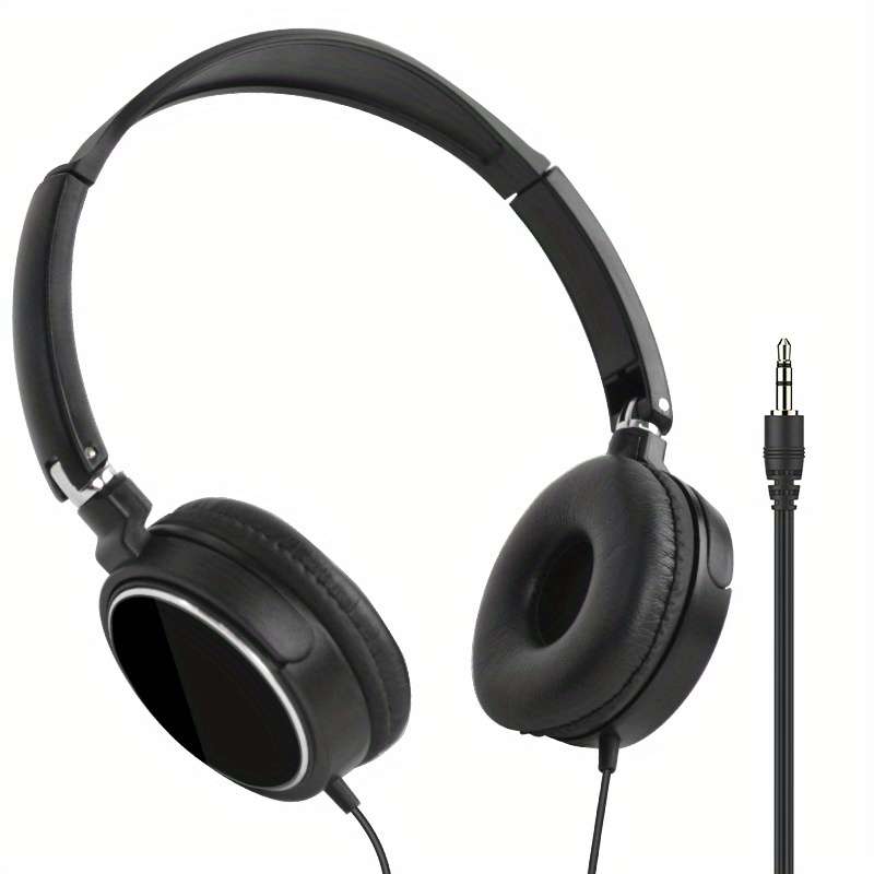 Wired Headphones Black