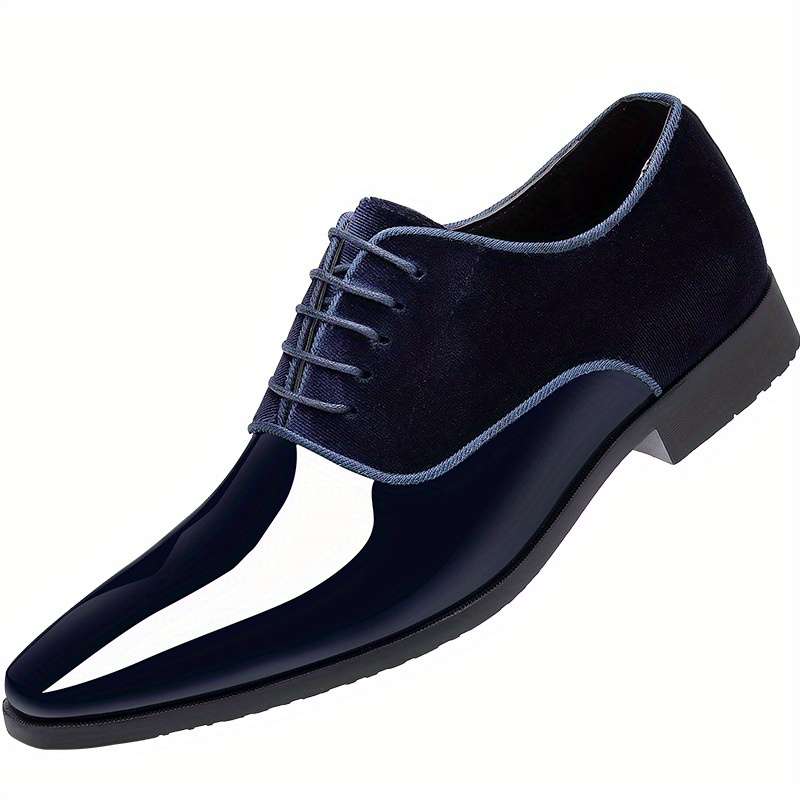Mens Leather Shoes Color Blue Sizeuk 13