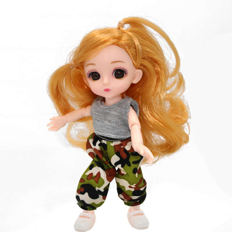 Plush Toyss Style Gray Vest Doll