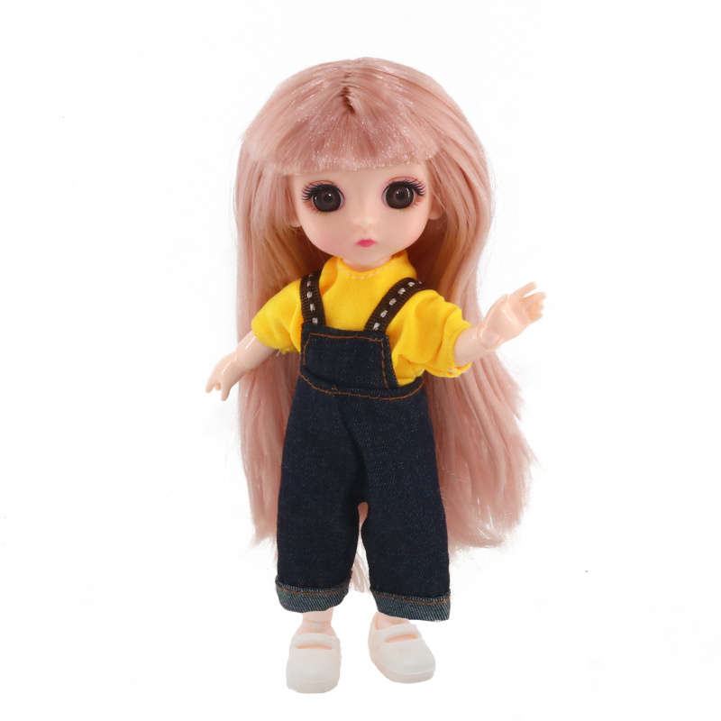 Plush Toyss Style Gray Vest Doll