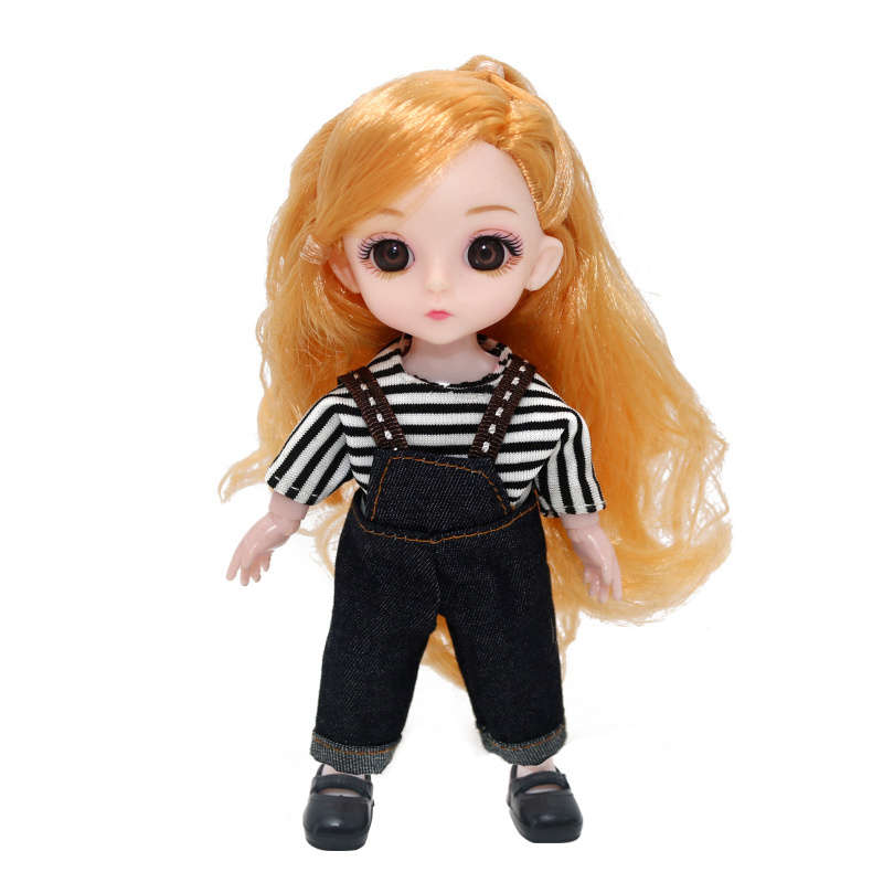 Plush Toyss Style Gray Vest Doll