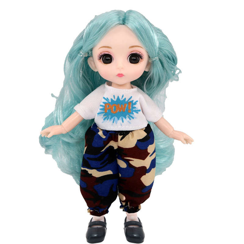 Plush Toyss Style Gray Vest Doll