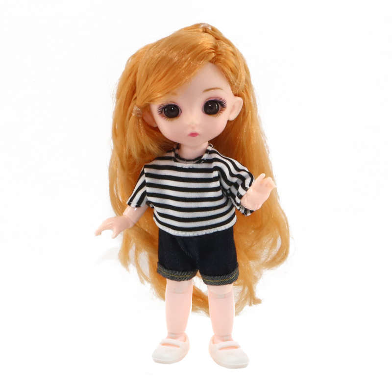 Plush Toyss Style Gray Vest Doll