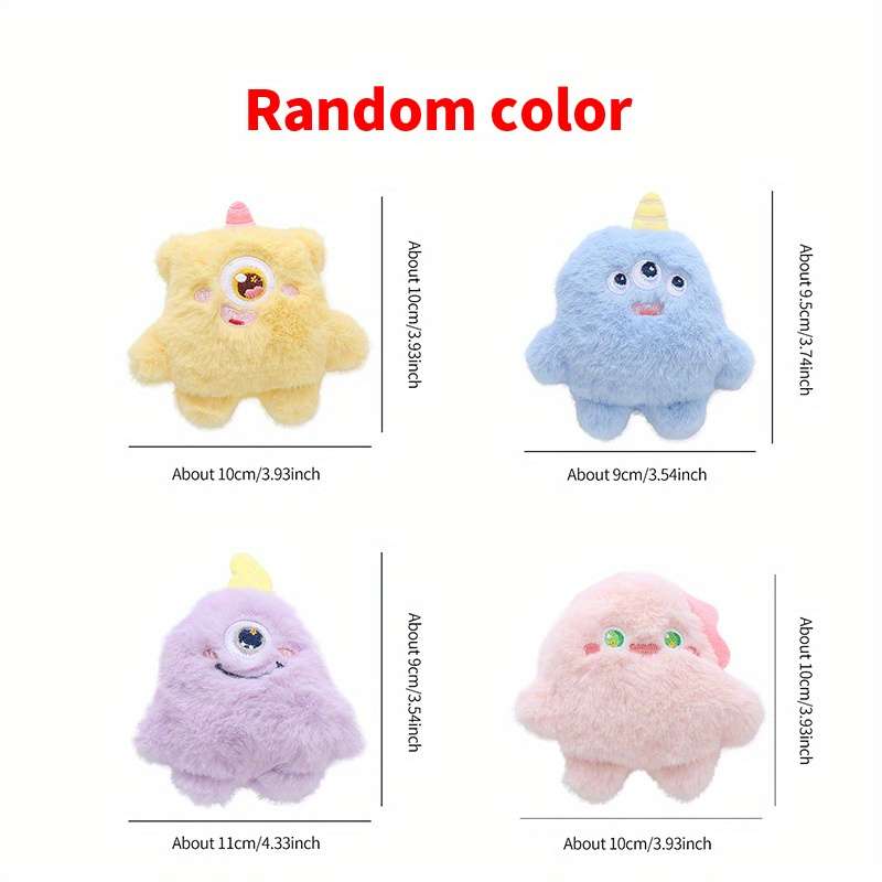 Plush Toyss color Purple Smiling Elf