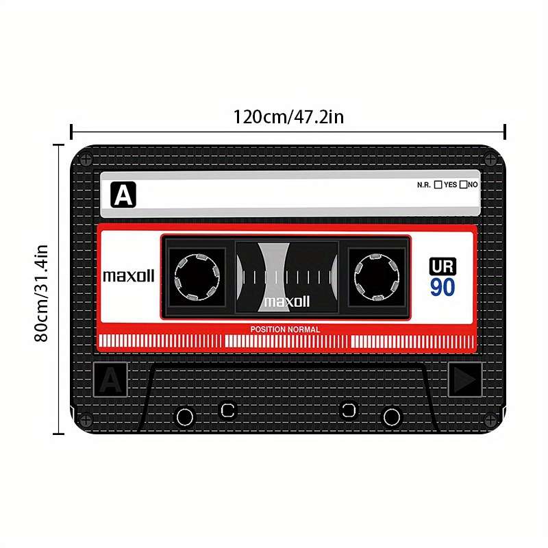 Floor Mats Color Black Tape Size 40Cm 60Cm