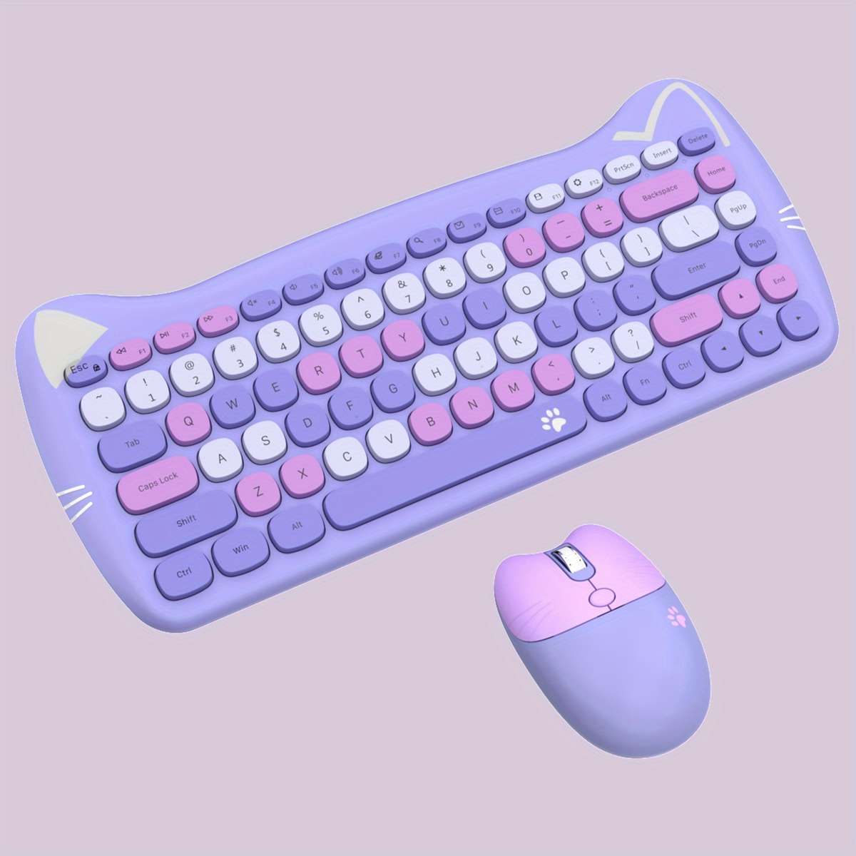 Keyboard Color Purple Mix