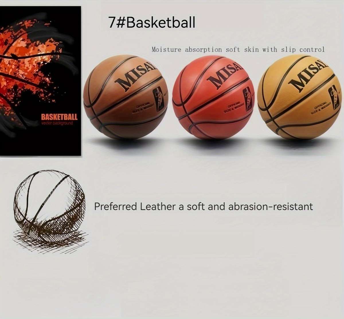 Basketball Color Red