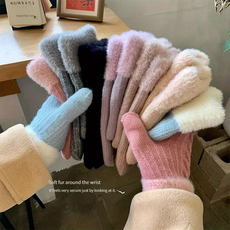 Gloves Color Blue