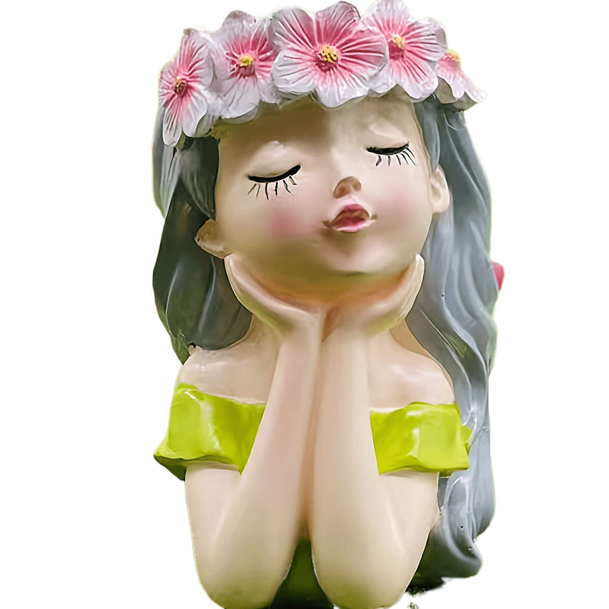 Flowerpotsize 10Cmx8 5Cmx15Cmcolor Green