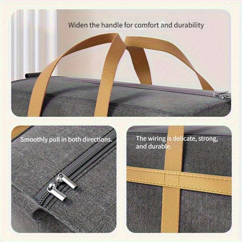 2Pcs Packing Organizers Heavy Duty Moving Foldable 2Pcs 88L