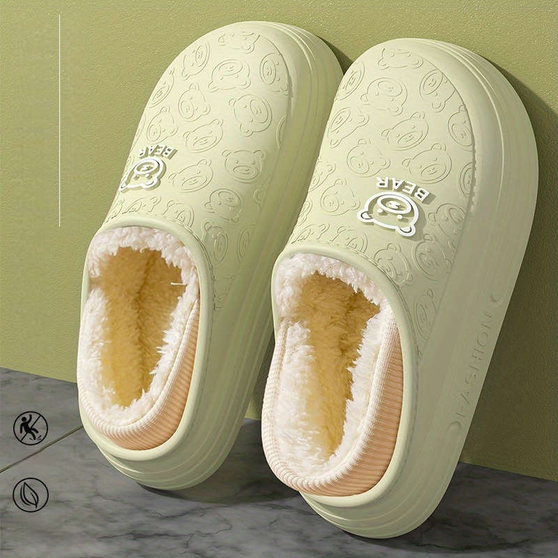 Cotton Slippers Color White Sizeuk 8.5-9
