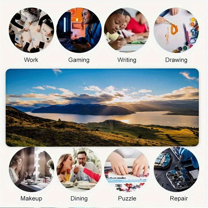 Mouse Pad Size 60X120Cm