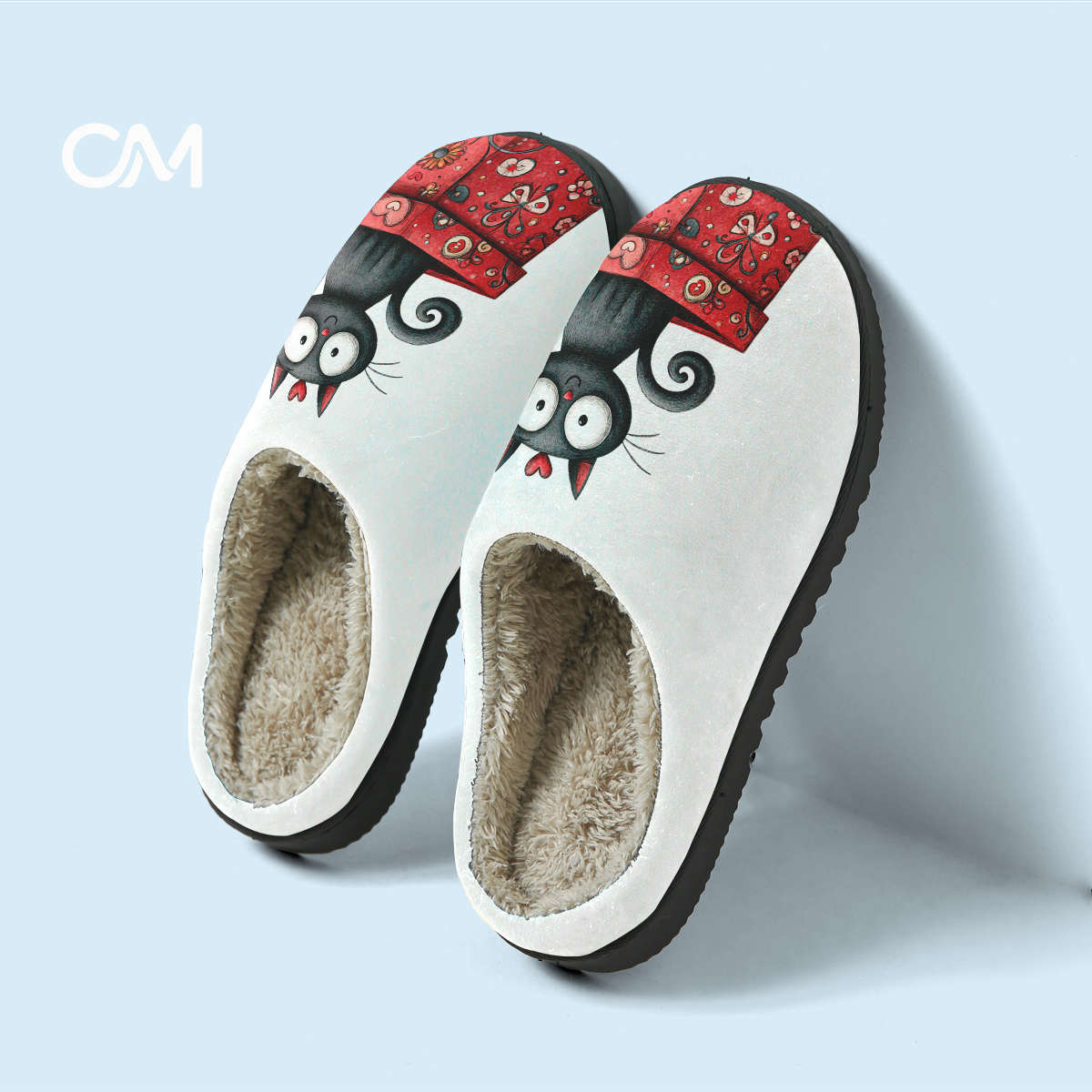 Cotton Slippers Color Color Printing Sizeuk 2.5-3