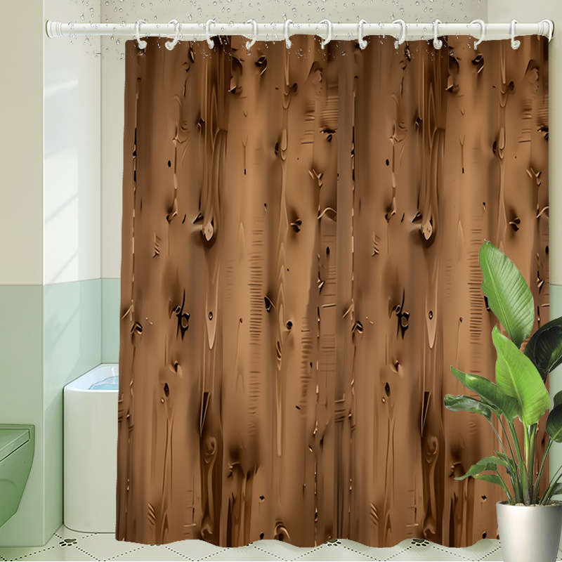 Waterproof Shower Curtain Style 70.8G70.8In180G180Cm