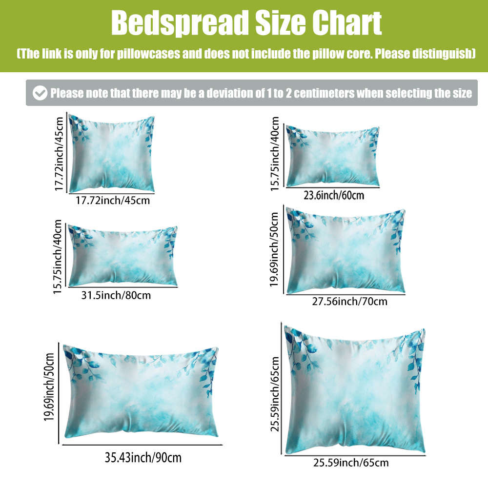 Satin Pillowcase Size 40*60Cm15.7*23.6In