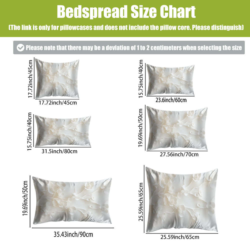 Satin Pillowcase Size 40*60Cm15.7*23.6In