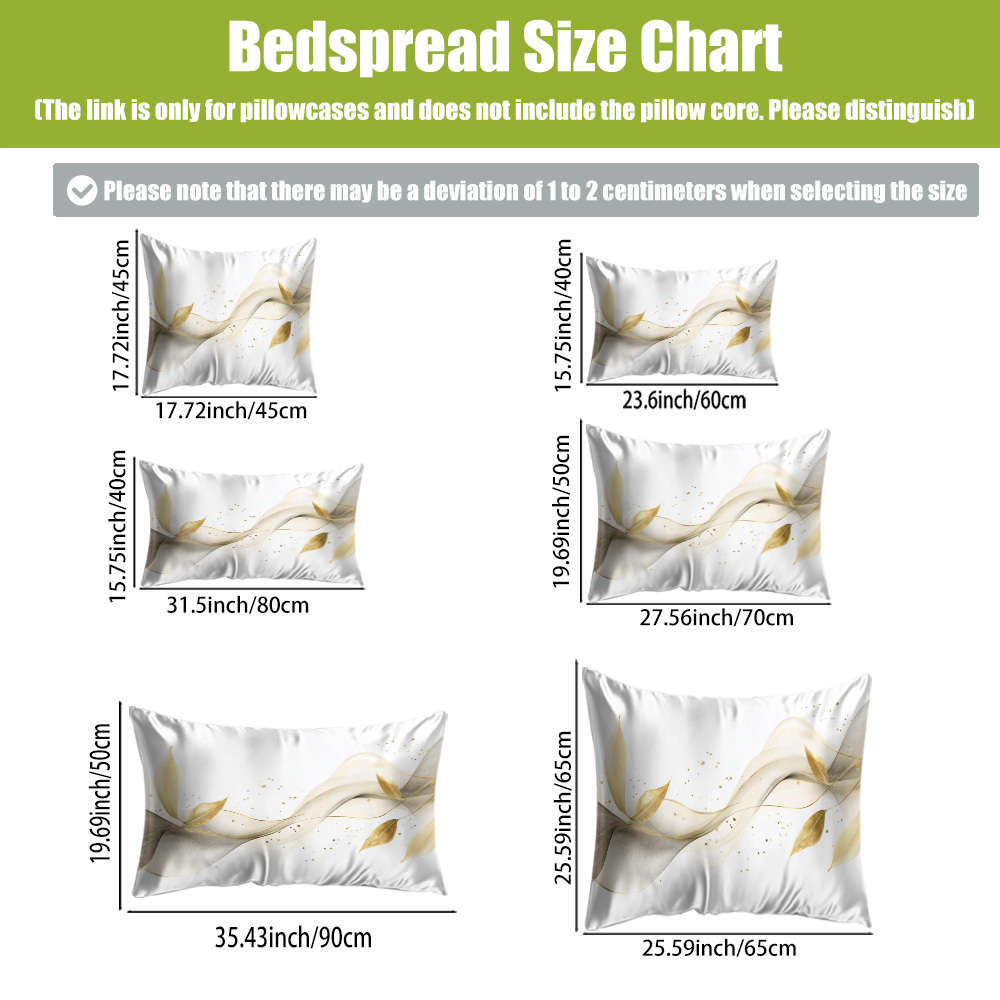 Satin Pillowcase Size 40*60Cm15.7*23.6In