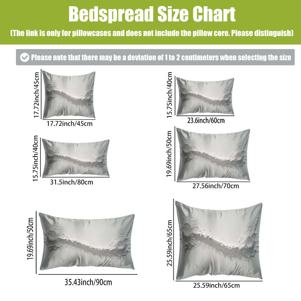 Satin Pillowcase Size 40*60Cm15.7*23.6In