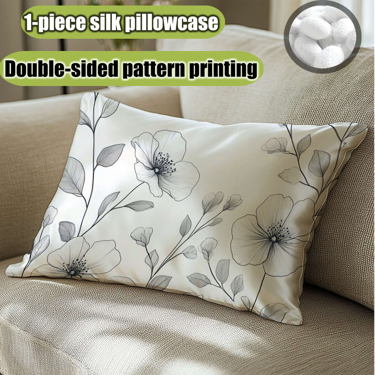 Satin Pillowcase Size 40*60Cm15.7*23.6In