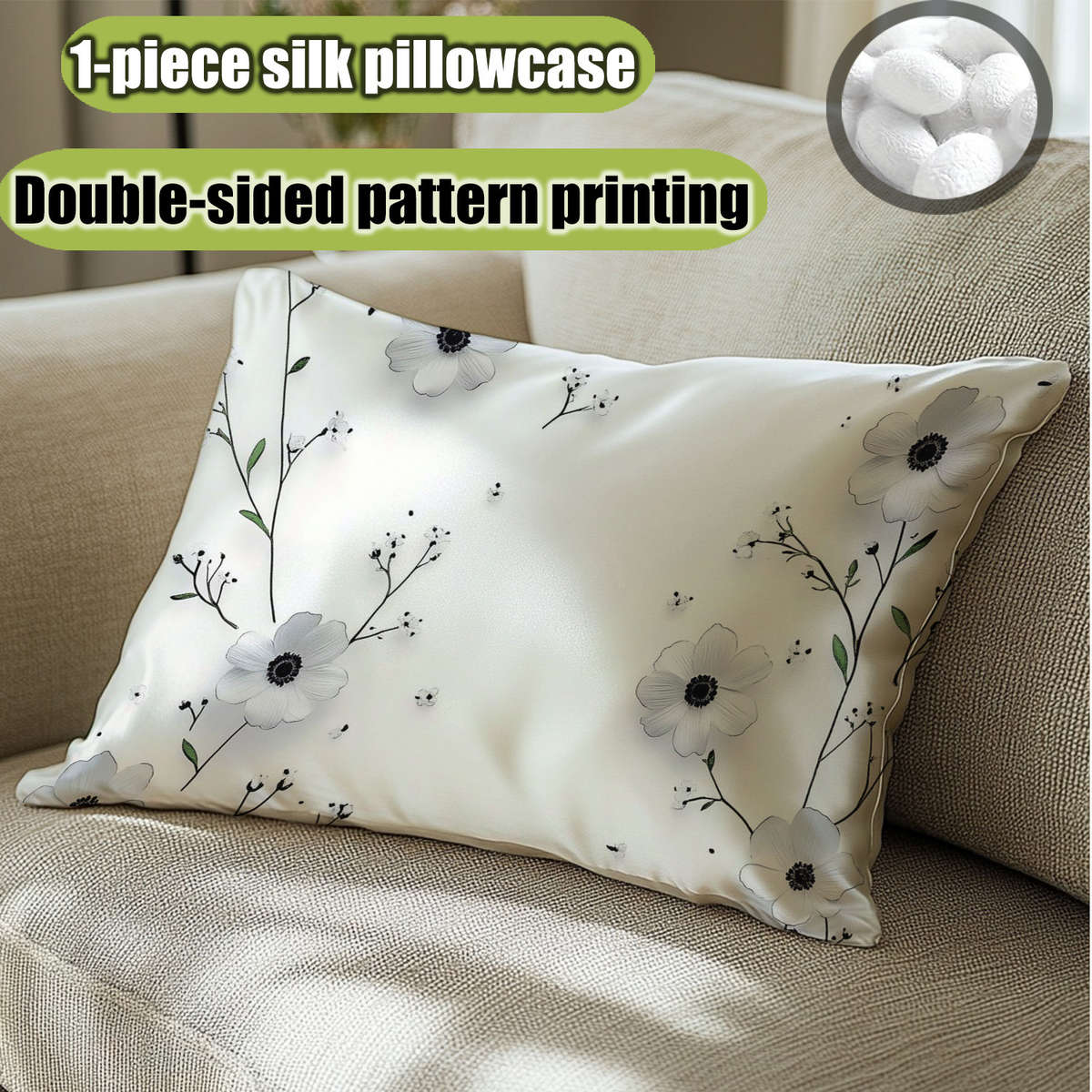 Satin Pillowcase Size 40*60Cm15.7*23.6In