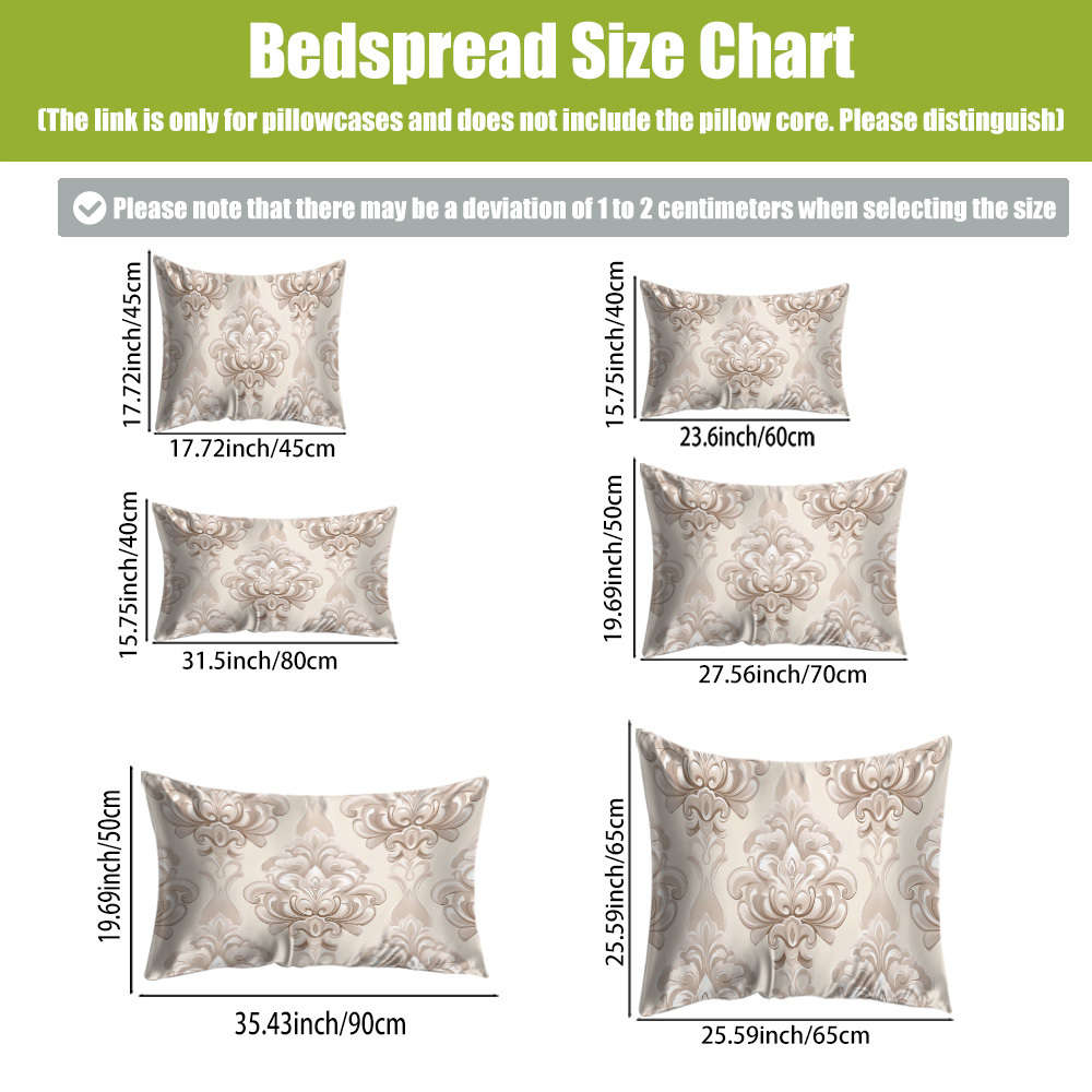 Satin Pillowcase Size 40*60Cm15.7*23.6In