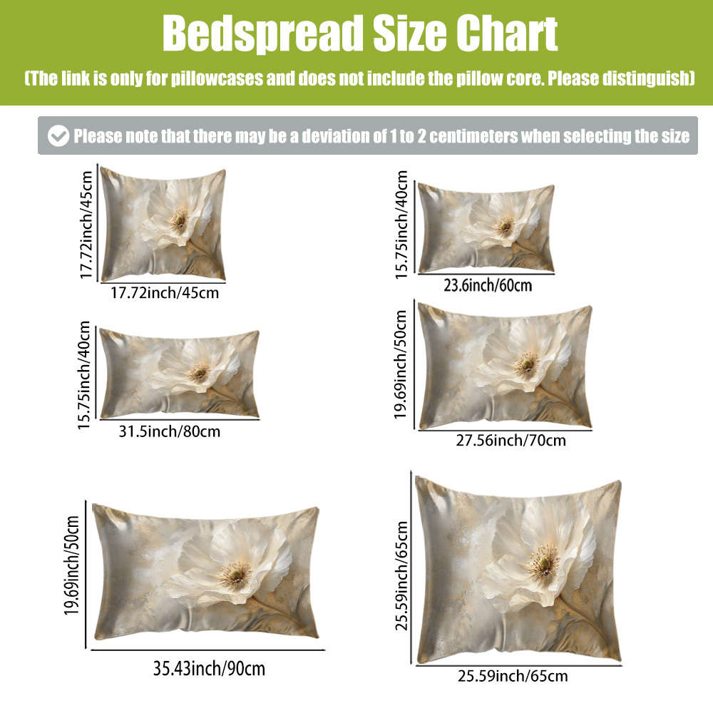 Satin Pillowcase Size 40*60Cm15.7*23.6In