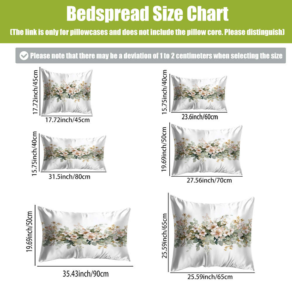 Satin Pillowcase Size 40*60Cm15.7*23.6In