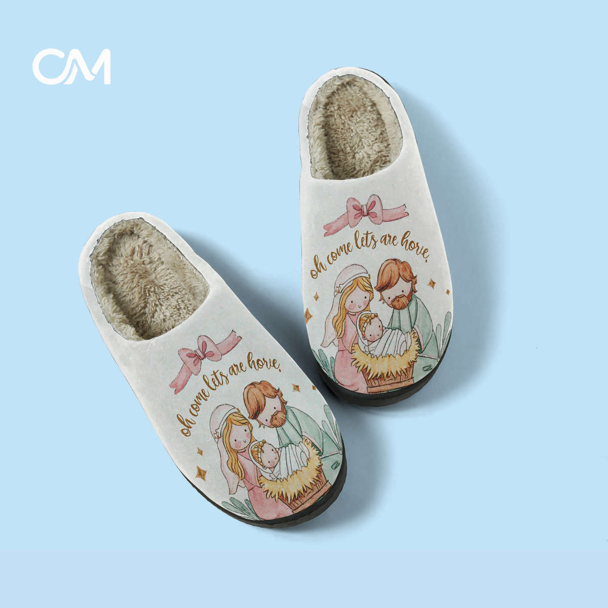 Cotton Slippers Color Color Printing Sizeuk 2.5-3