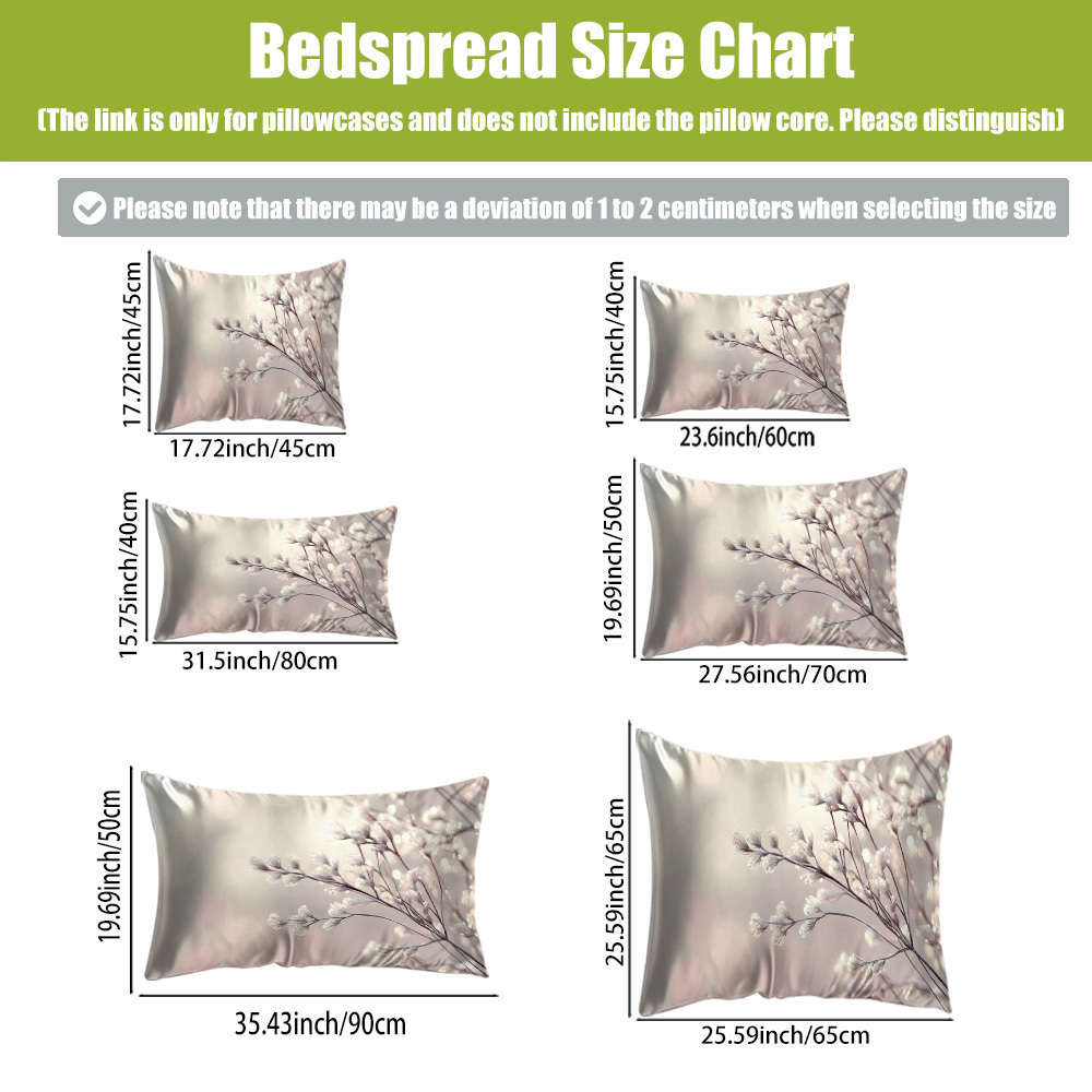 Satin Pillowcase Size 40*60Cm15.7*23.6In