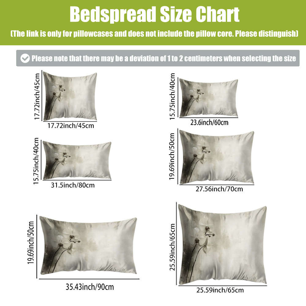 Satin Pillowcase Size 40*60Cm15.7*23.6In