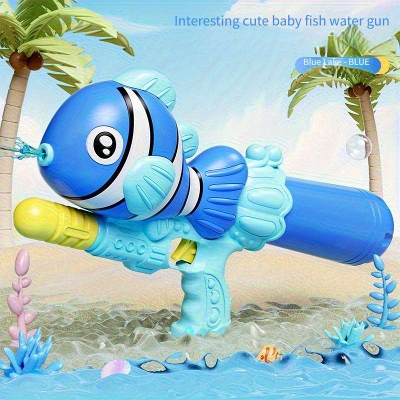 Toy Guns Color Blue Items Fish