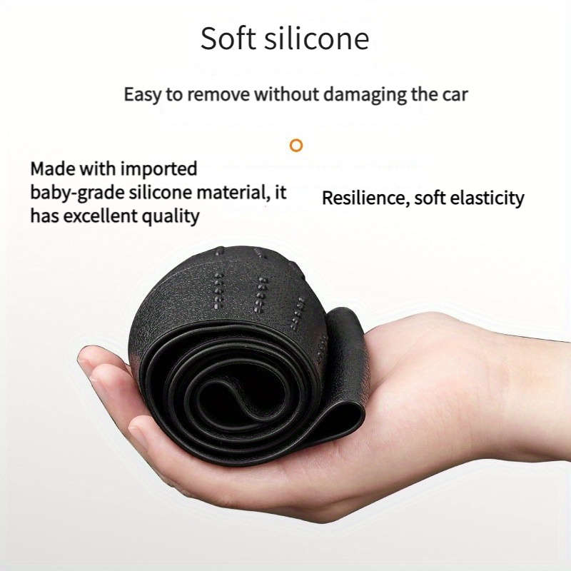 Car Steering Wheel Cover Black