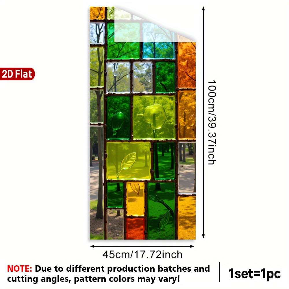 Classic Static Cling Window Film size 44.98x89.92cm