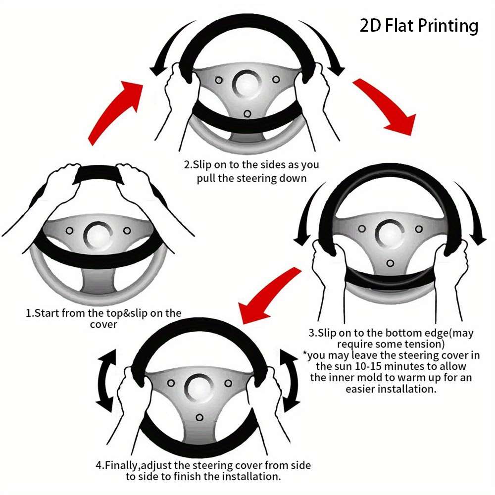 Car Steering Wheel Cover General
